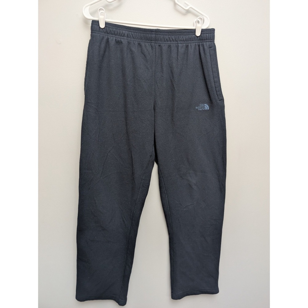 D4 The North Face Joggers Mens Large Black Fleece Pants